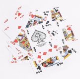 Карты для покера Modiano Poker 100% пластик, Италия, голубая рубашка umod488