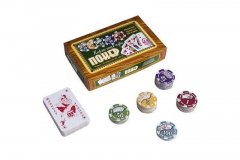 Походный набор для покера на 88 фишек zdppoker