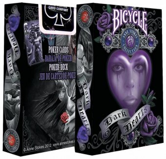 Карты Bicycle Anne Stokes Dark Hearts 1025946