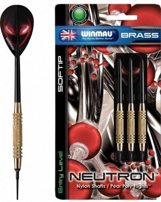 Дротики для электронного дартса Winmau Neutron Brass softip 16gr darts167