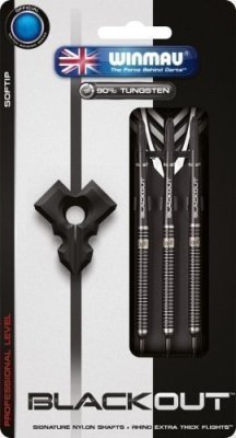 Дротики для электронного дартса Winmau Blackout softip 18gr darts170