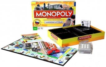 Монополия игра настольная детская для детей