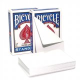 Карты Bicycle Blank Card Both Sides, синяя рубашка 1019797-blue