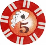 Набор для покера Royal Flush на 100 фишек rf100