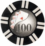 Набор для покера Luxury Gift на 200 фишек с номиналом в кейсе