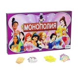 Настольная детская игра "Монополия Принцессы"